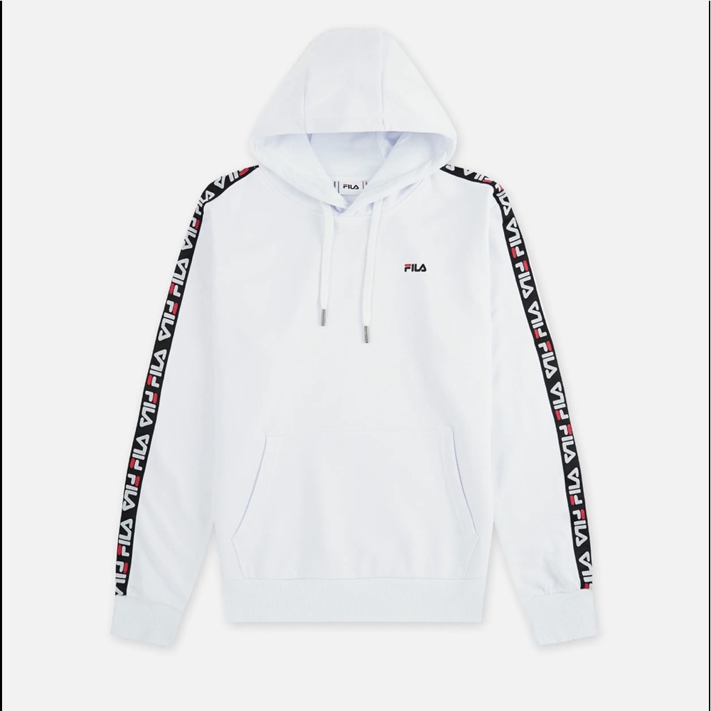 White fila sweatshirt